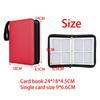 Holder Organizer for Business and Game Cards - 400 Pocket Binder with Zipper Closure
