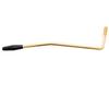 Musiclily Ultra 5mm Threaded Stainless Steel Tremolo Arm, Metric, for Mexican Fender Strat Electric Guitars, Gold with Black Cap