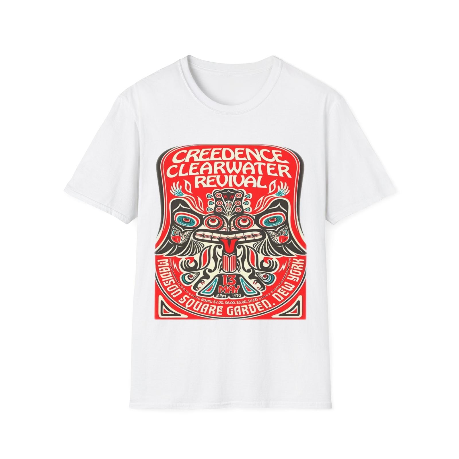 Unisex Soft Cotton T-Shirt. CCR, Creedence Clearwater Revival XXXXL