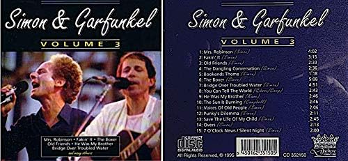 

CD SIMON & GARFUNKEL - Volume 3 CD05658 Non Japan Pop Used