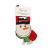 Stylish Santa and Snowmans Christmas Stocking Warmth Knitting Holiday Decoration Portable Accessory for Gifting