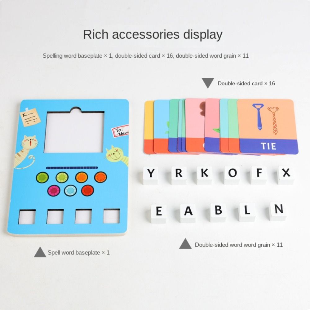 Education Cognition Puzzle Educational Toy Alphabet Classification Letter Recognition Toy  Kids