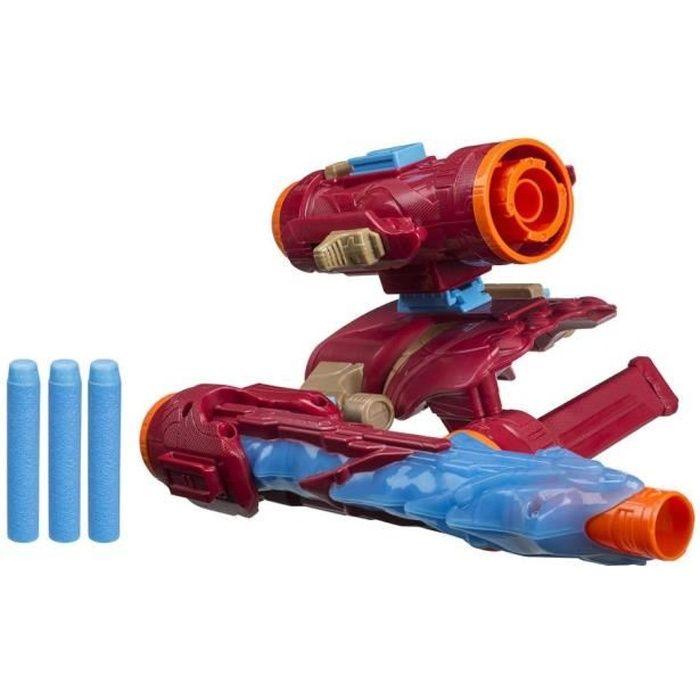 Gant Assembler Gear Iron Man - Hasbro - Avengers Infinity War - Roleplay 3 en 1 avec Technologie Nerf