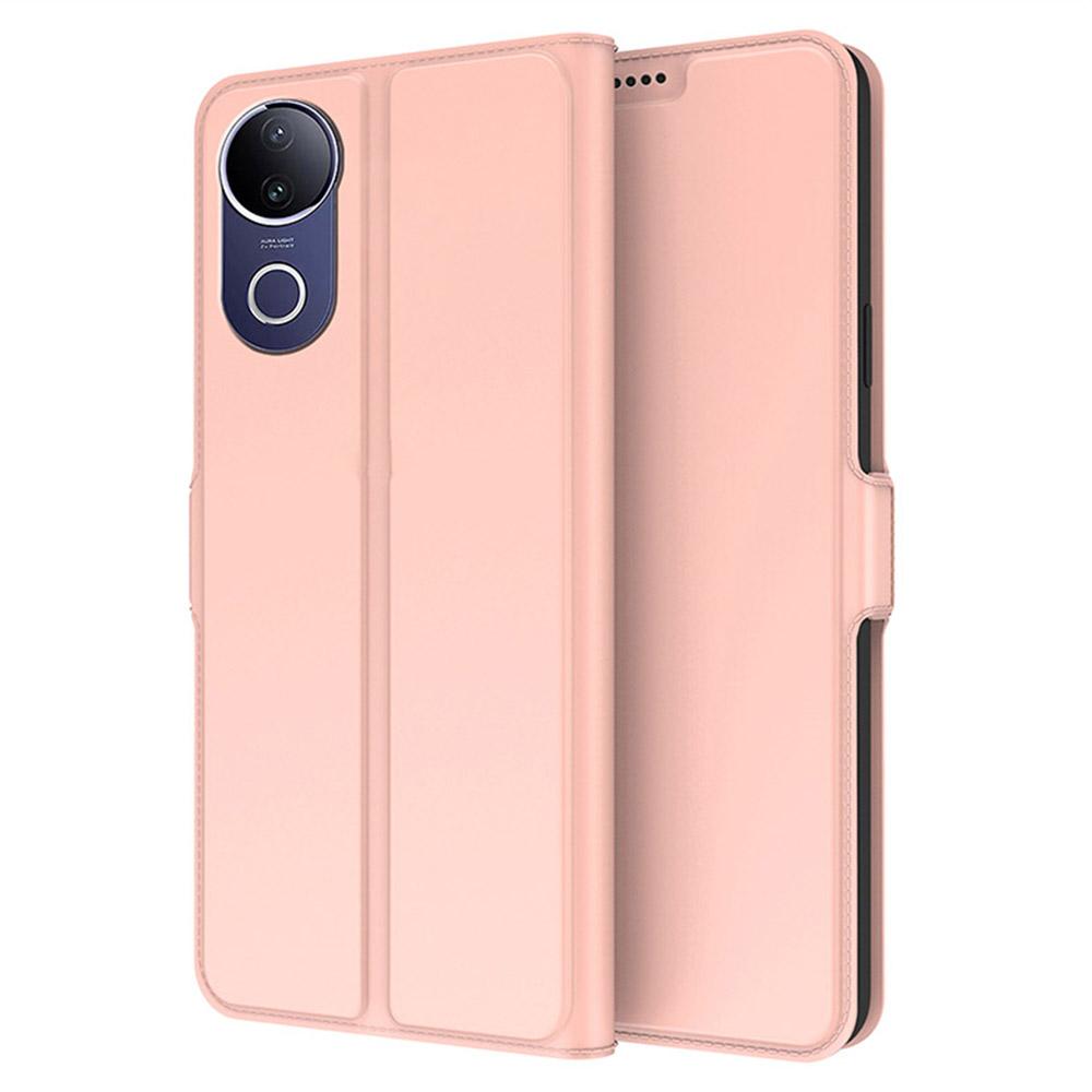 

For vivo V50e 5G/V50 5G Case Shockproof TPU Inner Shell Leather Phone Cover Card Slot C