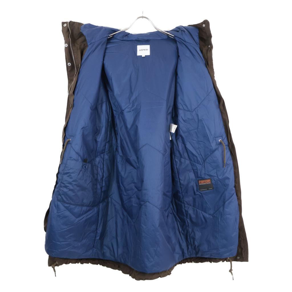 ASPESI [Domestic genuine] 02937N0N03F973 Nylon padded military jacket coat S khakiUsed