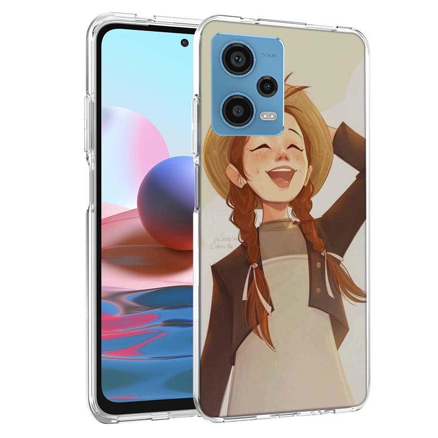 

A-Anne of Green Gables Anne Shirley Phone Case For Redmi Note 13 12 14 15 Pro Plus 13R 11 11T 11E 11S 10 Pro 10S 9 9S Cover Cell Redmi Note 15 Pro 5G