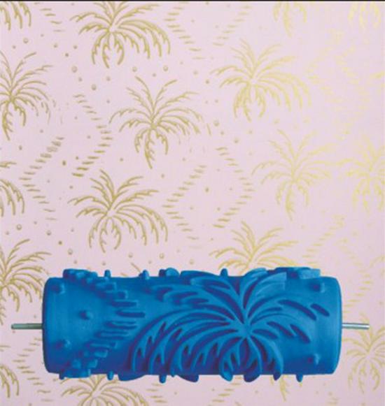 5-Inch Liquid Wallpaper Pattern Roller - DIY Stippling & Wall Painting Tool