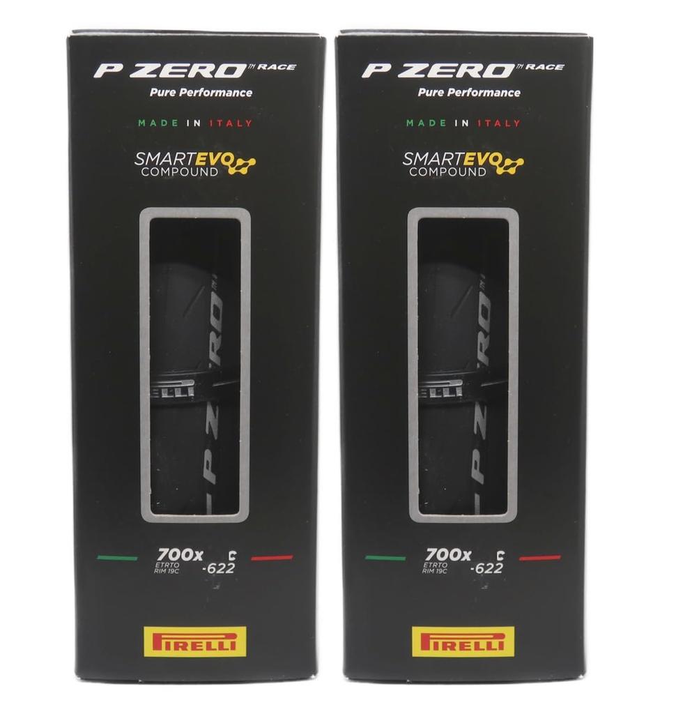 Set of two PIRELLI P ZERO RACE WO clincher tires (700x26c) [Imported]