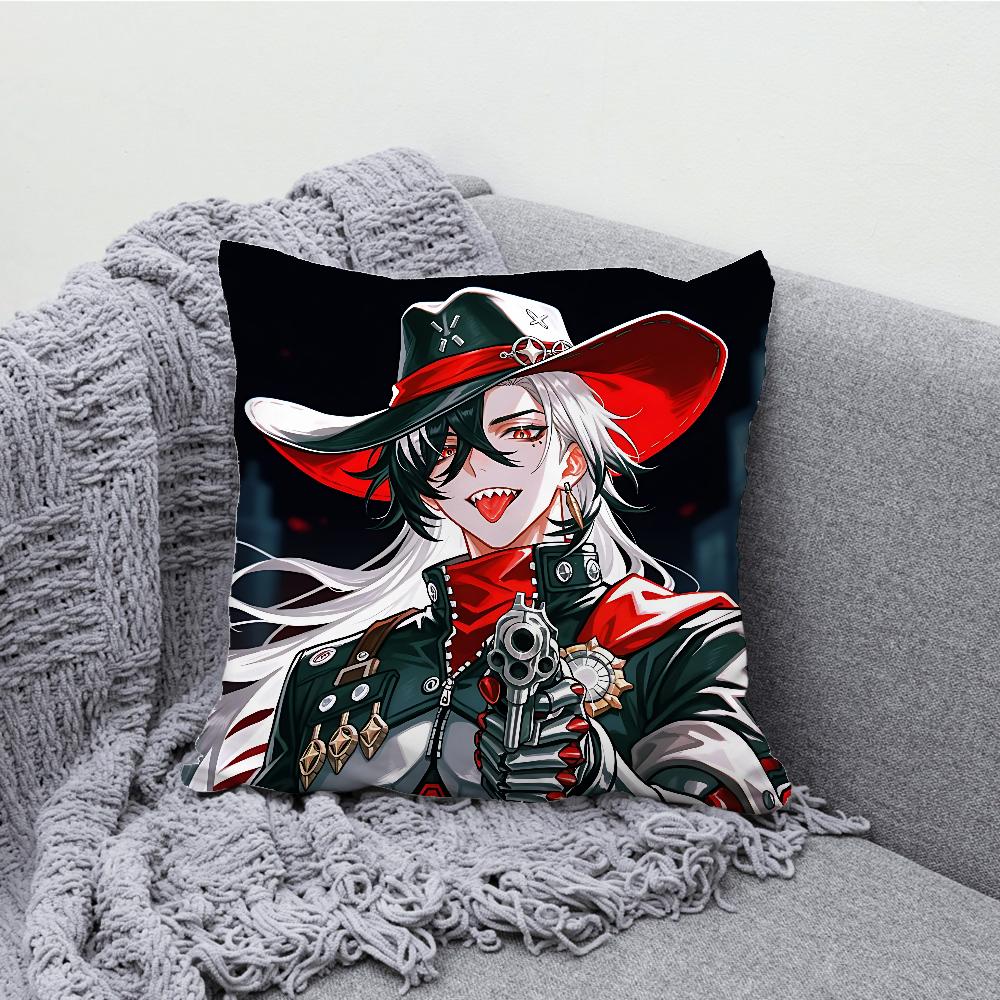 

Boothill Honkai Star Rail Pillow Case Soft Cushion Cases for Farmhouse Sofa Decor Home Decorations and Protector Pillow Case 30cmx30cm