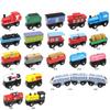 Wooden Magnetic Train Toys Railway Vehicles Track Trains Car Railway Tracks Train  Educational Toys