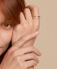 Lola Rose Arch Ring 2-Color Gemstone Ring
