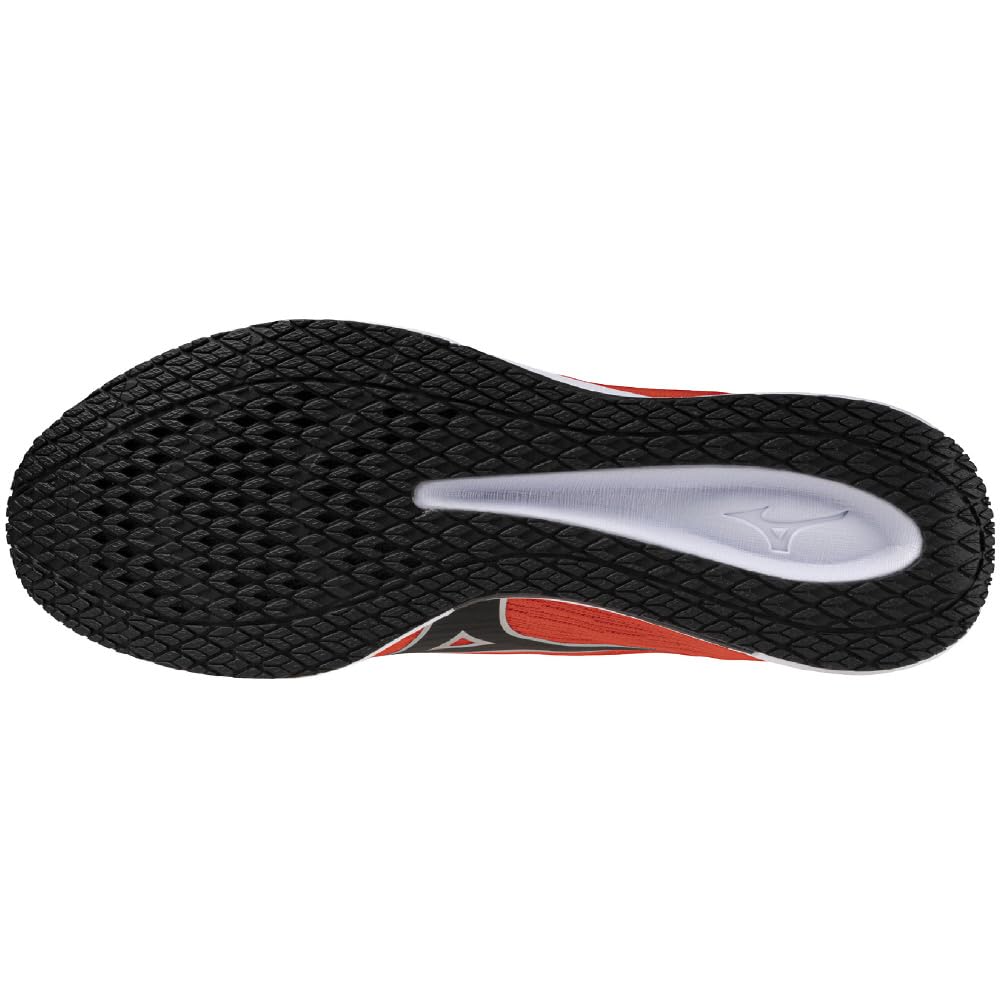 Mizuno Duel Sonic 4 Track and Field for Club Red and Size 2E Shoes, Lightweight, Cushioned, Activities, Black, 26.5 cm,