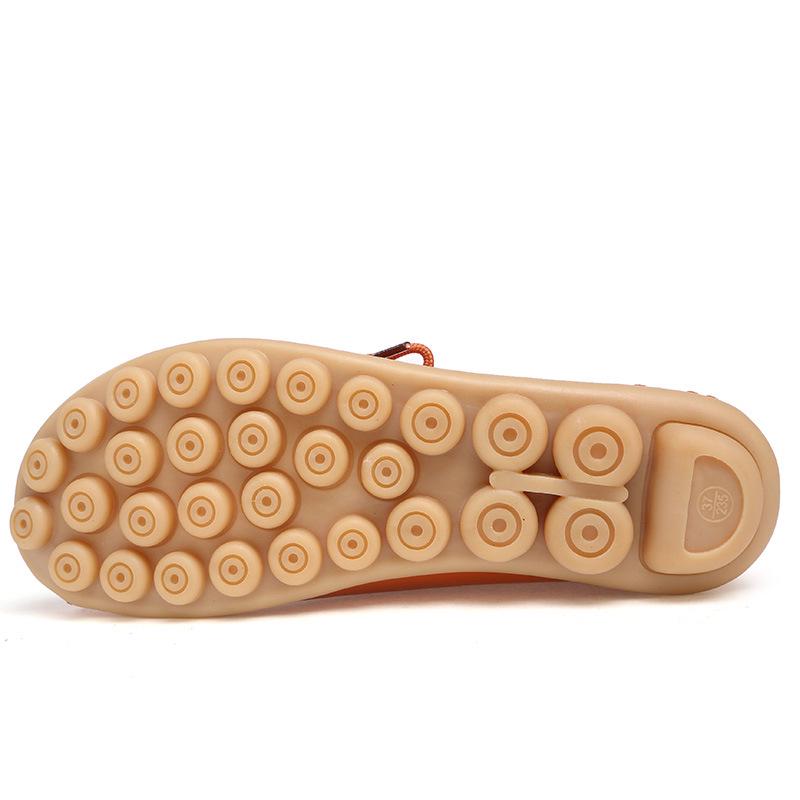 2015 Spring/Summer Plus Size Women's Lace-Up Flat Loafers for Moms and Nurses