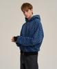 Supersub Haengsiki Striped Zip-Up Hoodie - Blue