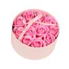 Scented Bouquet of Soap Flowers Pink Roses Decorative Box Buk26R