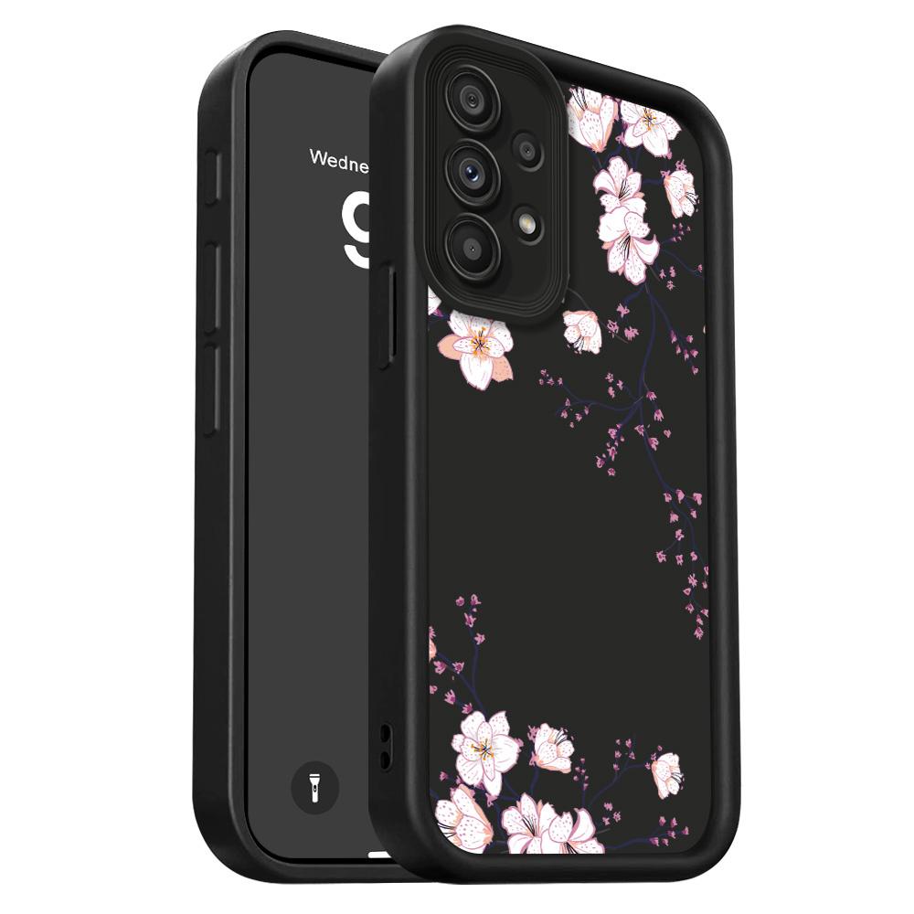 Jarní květiny Pouzdro na telefon Pro Samsung Galaxy A54 A34 A14 A73 A53 A33 A23 A13 A72 A52 A52S A32 A22 A71 4G 5G Schodiště Měkký kryt