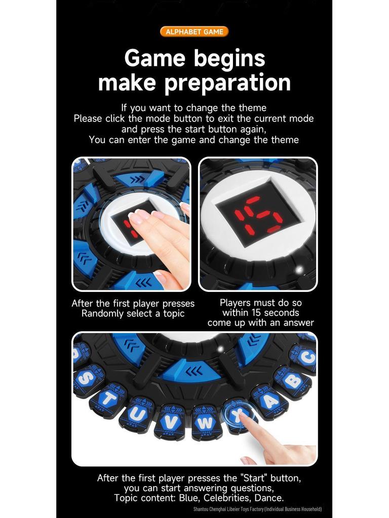 Cross-Border 26-Key Educational Chessboard Game: Parent-Child Interactive Creative Toy