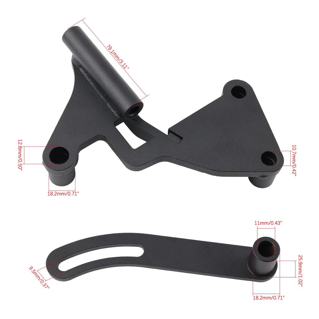 Alternator Relocation Bracket Compatible with Subaru EJ Series EJ20 EJ25 Impreza WRX STI Forester Legacy Liberty