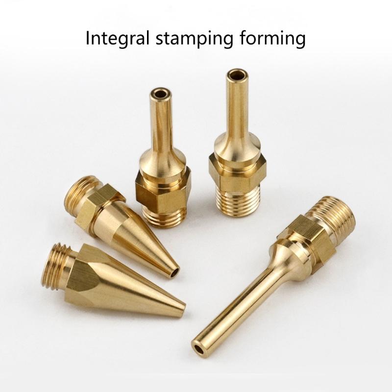 Professional High Efficiency Universal Fit Melt Adhesive Nozzle Reinforced Copper Body Long Lasting Craft Tool Accessory