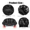 Women's Wide-brimmed Night Sleep Hair Caps Silky Bonnet Nightcap Elastic Headband Satin Head Cover Hat Shower Cap for Curly Hair