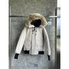 Canada Chilliwack Goose Down Jacket Men's and Women's Real Wolf Hair Jacket