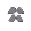 For Lexus NX 250 260 350h 350 F   2024 Stainless Steel Car Inner Door Audio Speaker Covers Stereo Trim Stickers 4Pcs