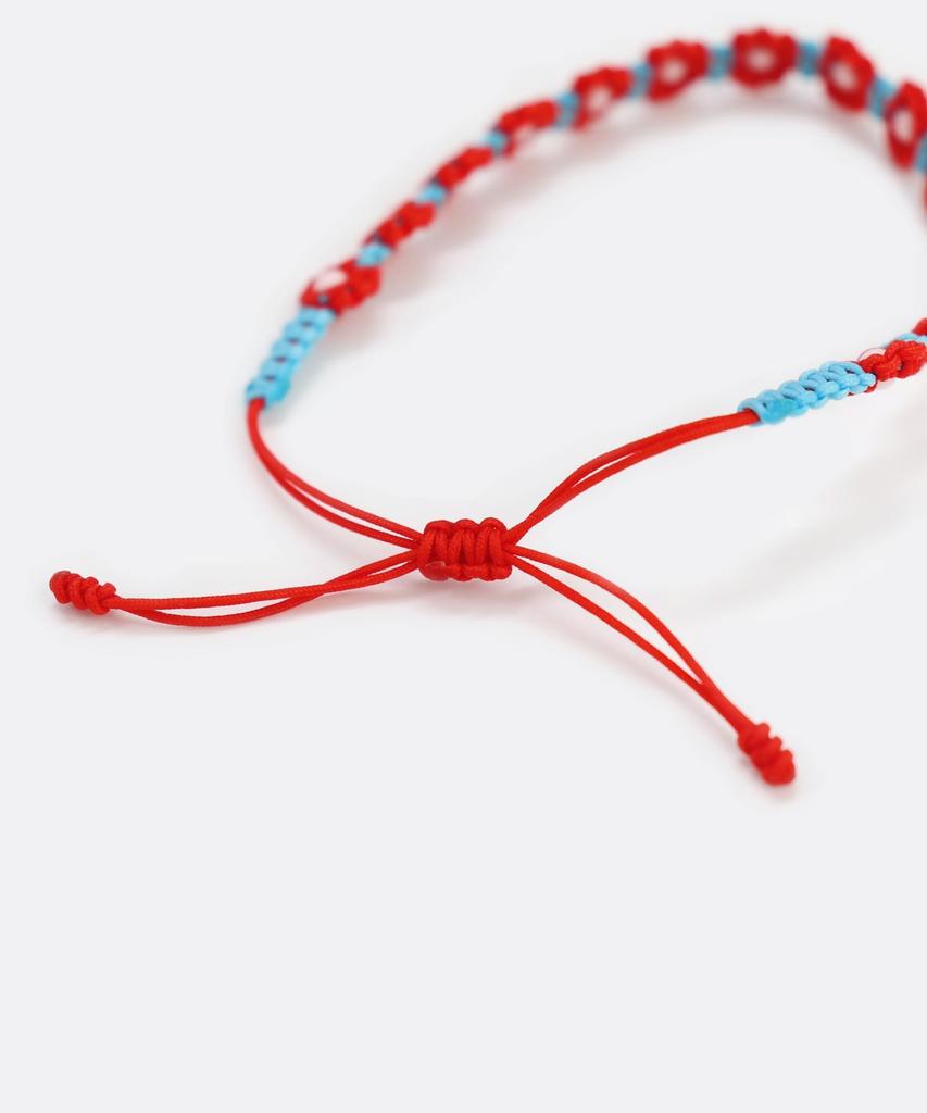 Bonbeau Flower Garden Color Knot Bracelet Flower Garden Handmade Color Knot Bracelet