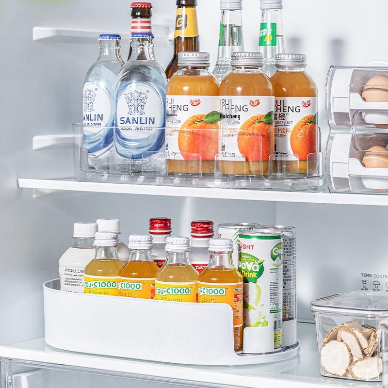 Multifunctional Rotating Refrigerator & Countertop Storage Rack