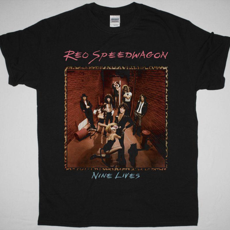New REO SPEEDWAGON NINE LIVES Tee Shirt All Size S-2345XL M