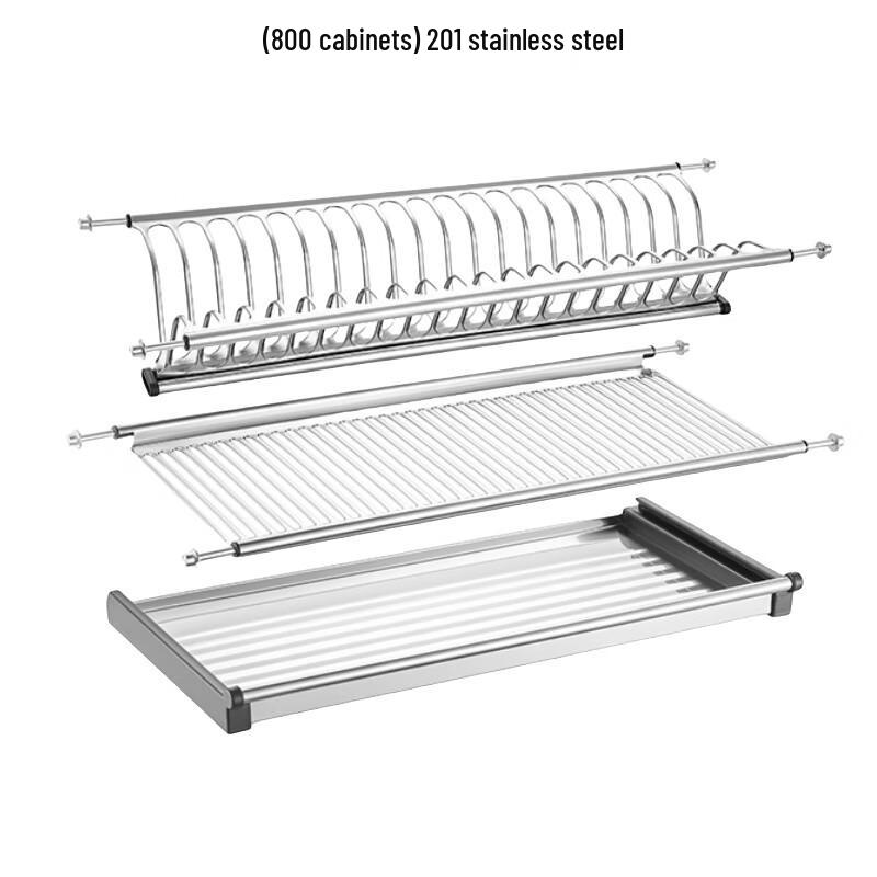 Zhaiwanjia Wall-Mounted Stainless Steel Dish Rack