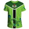 Nigeria Coat Of Arms T-shirt For Men Summer 3D Printed Oversized T Shirt Casual Tops Street Sports Short Sleeved Round Neck Tees
