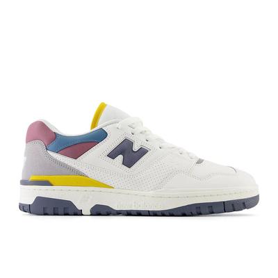 Sneakers New Balance White/pink/orange Version 550