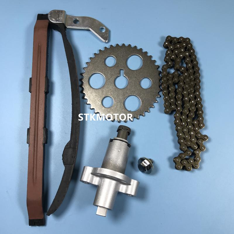 JS250 Jianshe 250CC Timing Chain Tensioner Adjuster Chain Guide Chain Sprocket Accessories For JS250 250 ATV Quad Repair Parts