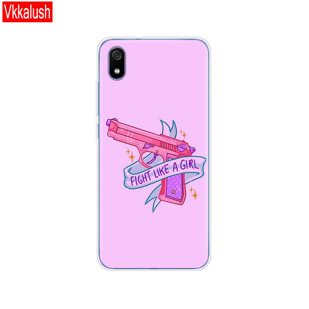 Silicon Case For Xiaomi Redmi 7a Cases Full Protection Soft Tpu Back Cover For Redmi 7 A Bumper Phone Shell Bag Coque