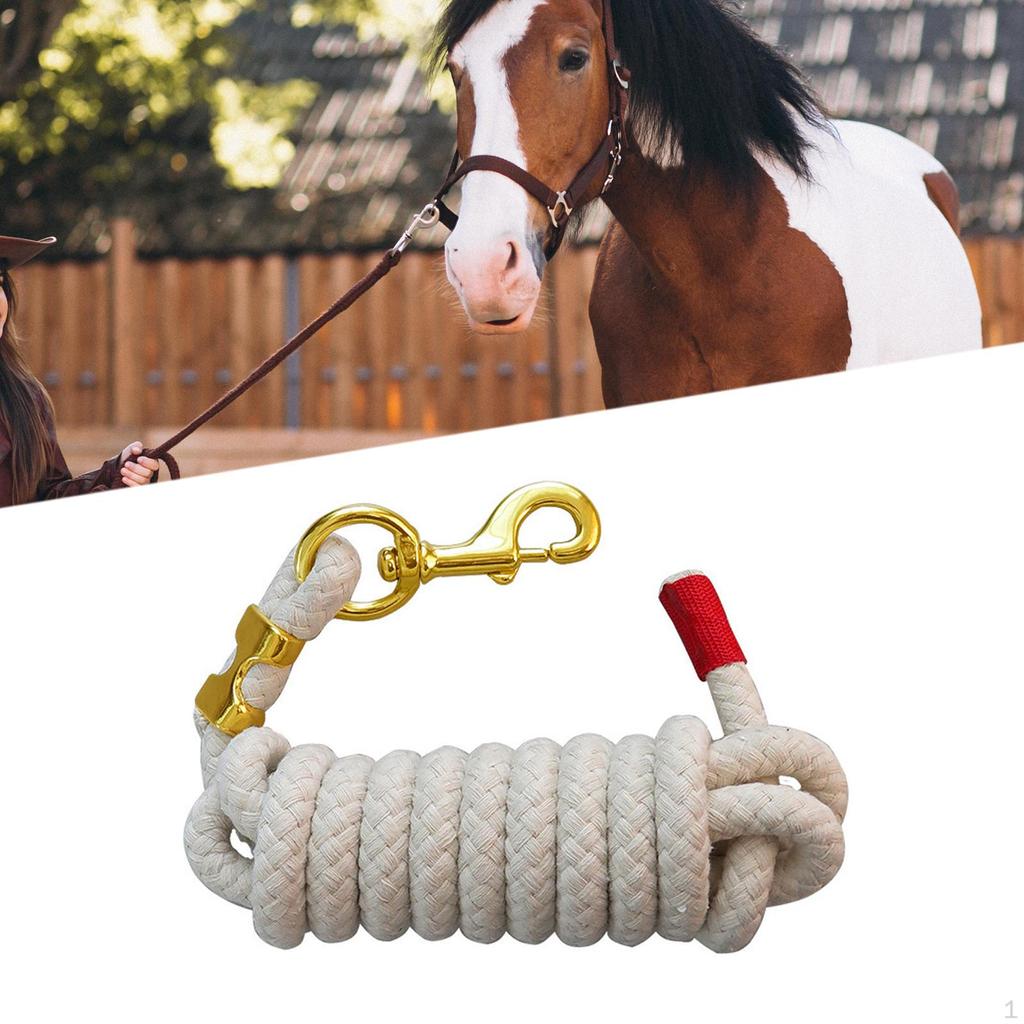Horse Rope with Rotating Clip