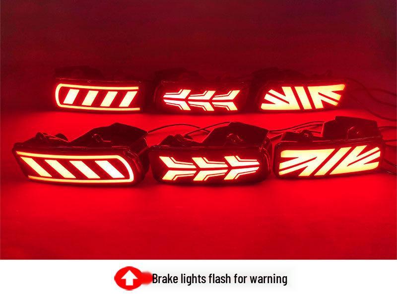 Sequential LED Turn Signal & Brake Light for 15-16 Honda CRV Rear Bumper Reflector Modification