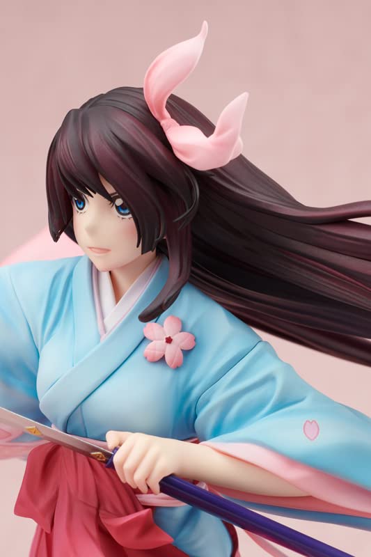 AMAKUNI New Sakura Wars Amamiya Sakura Scale PVC Model Hobby Japan 1/7 Pre-painted