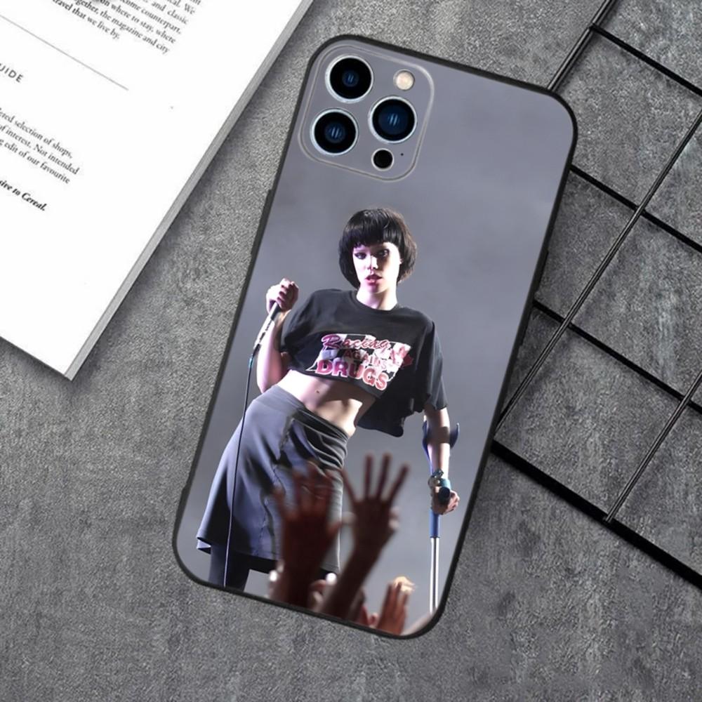 C-Crystal Castles Band  Phone Case For Apple iPhone 15,14,13,12,11,XS,XR,X,8,7,Pro,Max,Plus,mini Silicone Black Cover