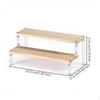 Wooden Tiered Dessert Display Stand, 3tier Pastry Holder, Party Table Decor, Ladder Riser,