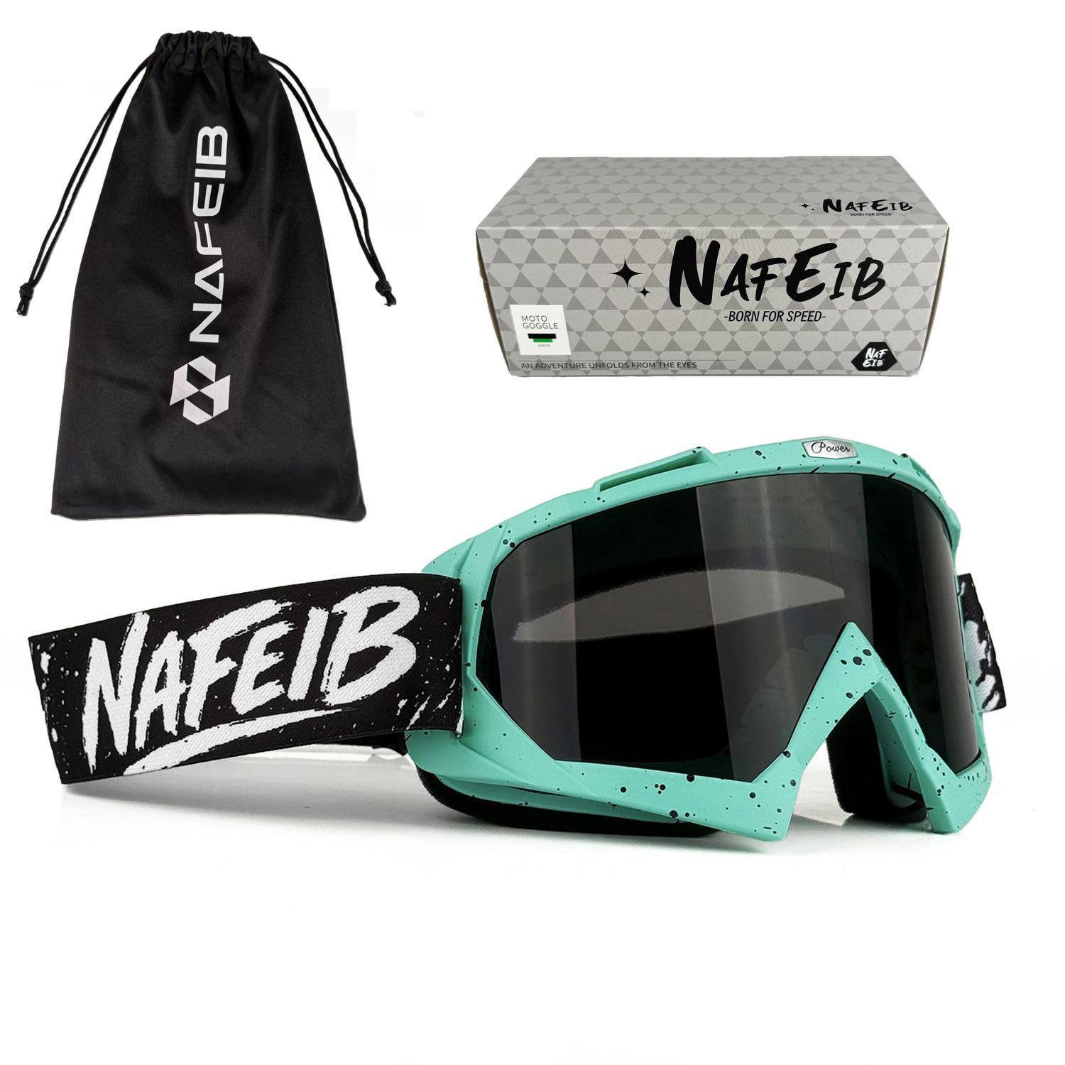 

1Pcs Multi-Color Noseless Moto Goggles - UV400 Impact-Resistant, Waterproof & Windproof, Scratch-Resistant for Riding Gear