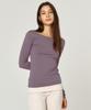 QUAFE Basic Boat Neck Slim Tee_6Color