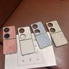 Snake Pattern Pocket2 Folding Phone Case Novaflip Electroplated High-end Simple Protective