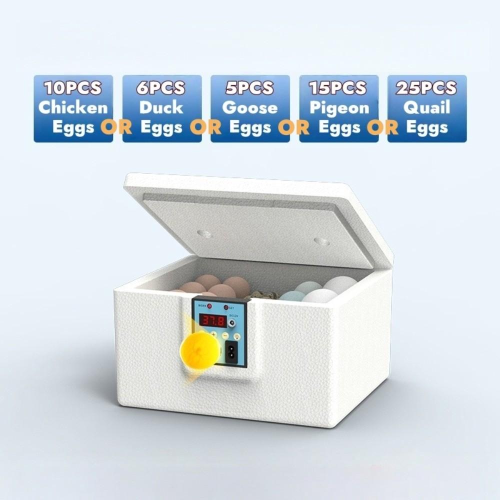Digital Display Poultry Smart Incubator Foam Insulation Eggs Hatcher Machine Farm