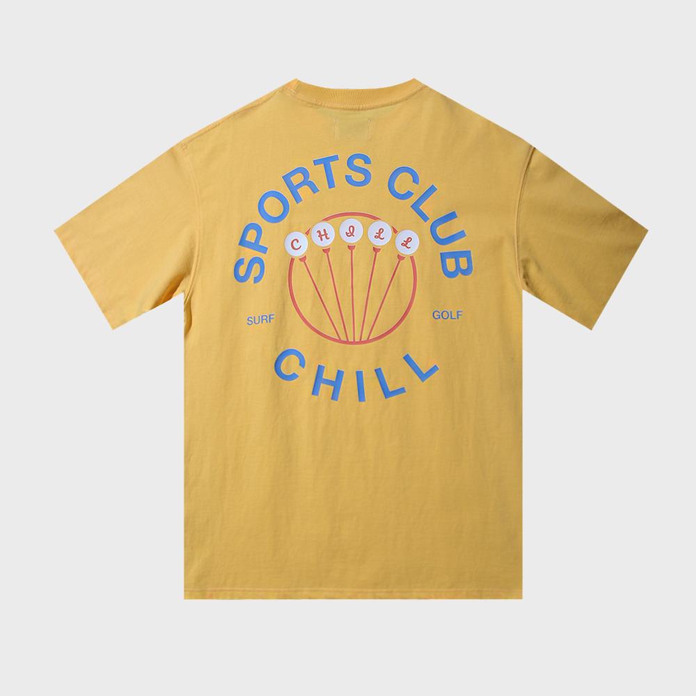 CHILL SPORTS CLUB Swing Washed Yellow