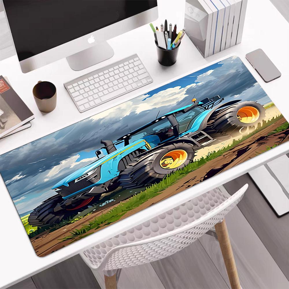 Tappetino Mouse Tema Camion, Base in Gomma Antiscivolo, Multifunzionale per Ufficio e Casa, Perfetto per la Personalizzazione dello Spazio di Lavoro.