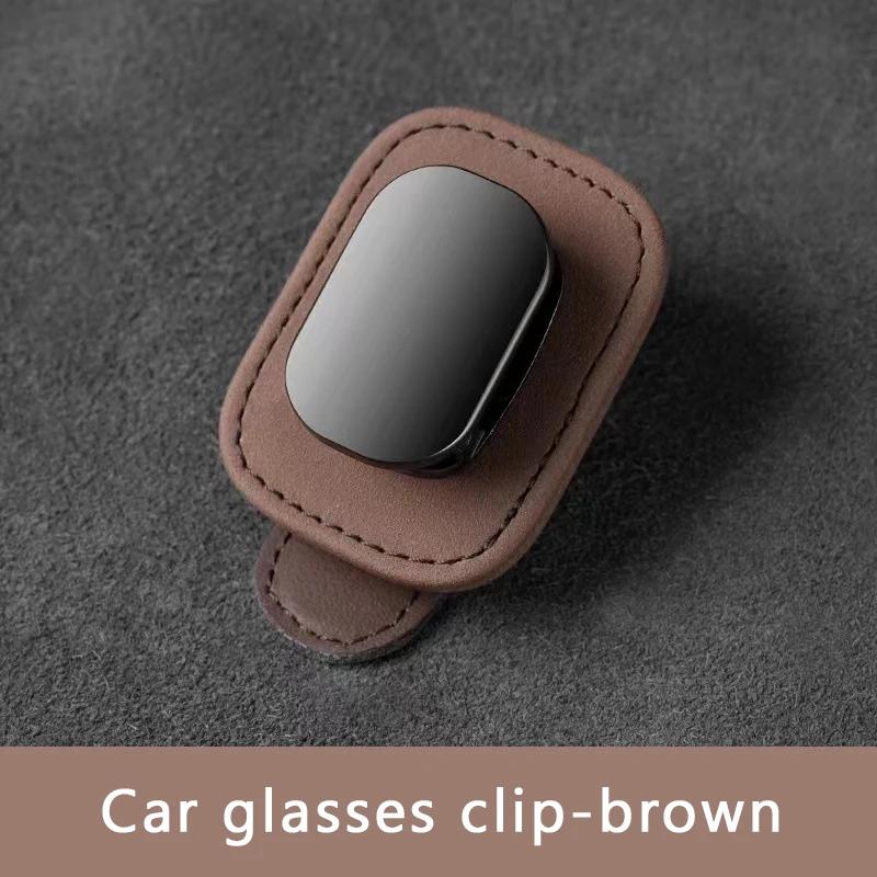 Car Sun Visor Clip Glasses Holder Auto Sunglasses Visor Sunglasses Bracket with Sponge Protective Glasses Support