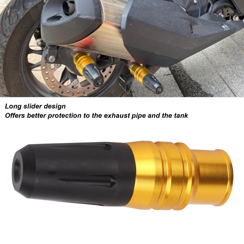 Exhaust Frame Anti Crash Slider Metal CNC Sturdy Falling Protector for Motorbikes