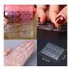 Double-Sided Tape for Nails, Super Strong Double-Sided Tape, Nail Adhesive, Tip Art Fake Nail Tips, DIY Jelly Nail Art Sticker Decal (Set of 20)