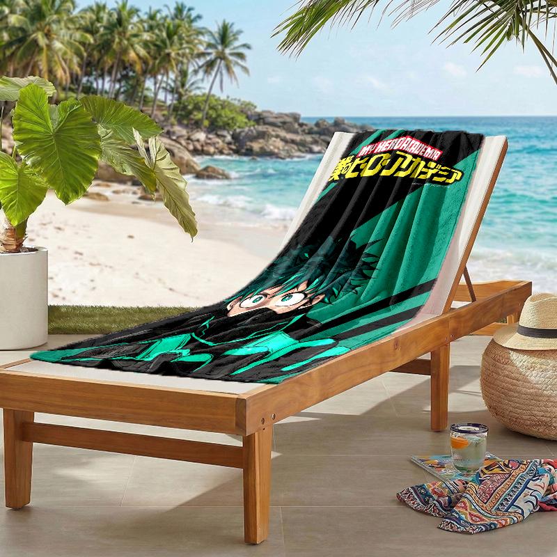 Deku Fashion Beach Towel: Ideal for Summer Adventures Soft, absorbent and quick drying suitable for swimming and bathing