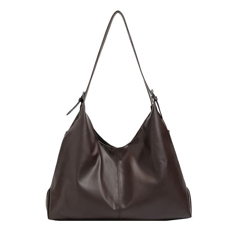 Retro Large Capacity Tote Bag - Versatile for Both Work and Commuting, Single Shoulder Bag